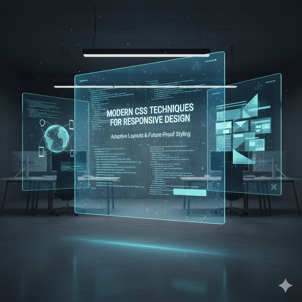 Modern CSS Techniques for Responsive Design